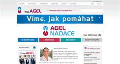 Desktop Screenshot of nasagel.cz